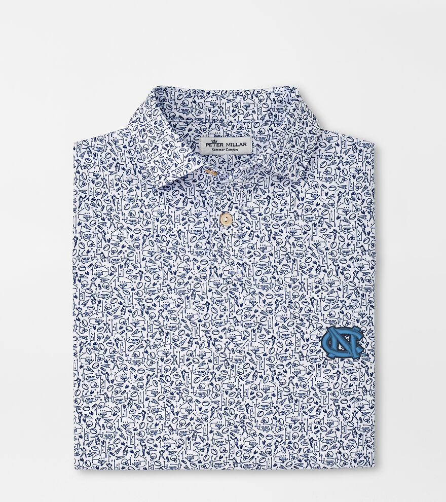 UNC Youth Performance Jersey Polo image number 1
