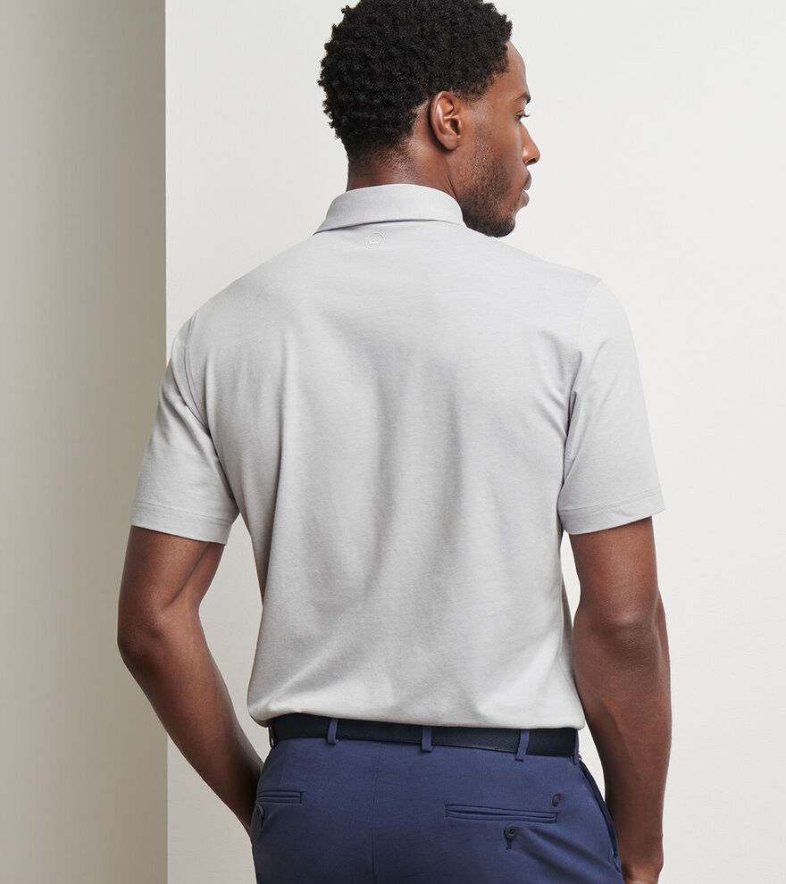 Albatross Cotton-Blend Piqu&eacute; Polo image number 3