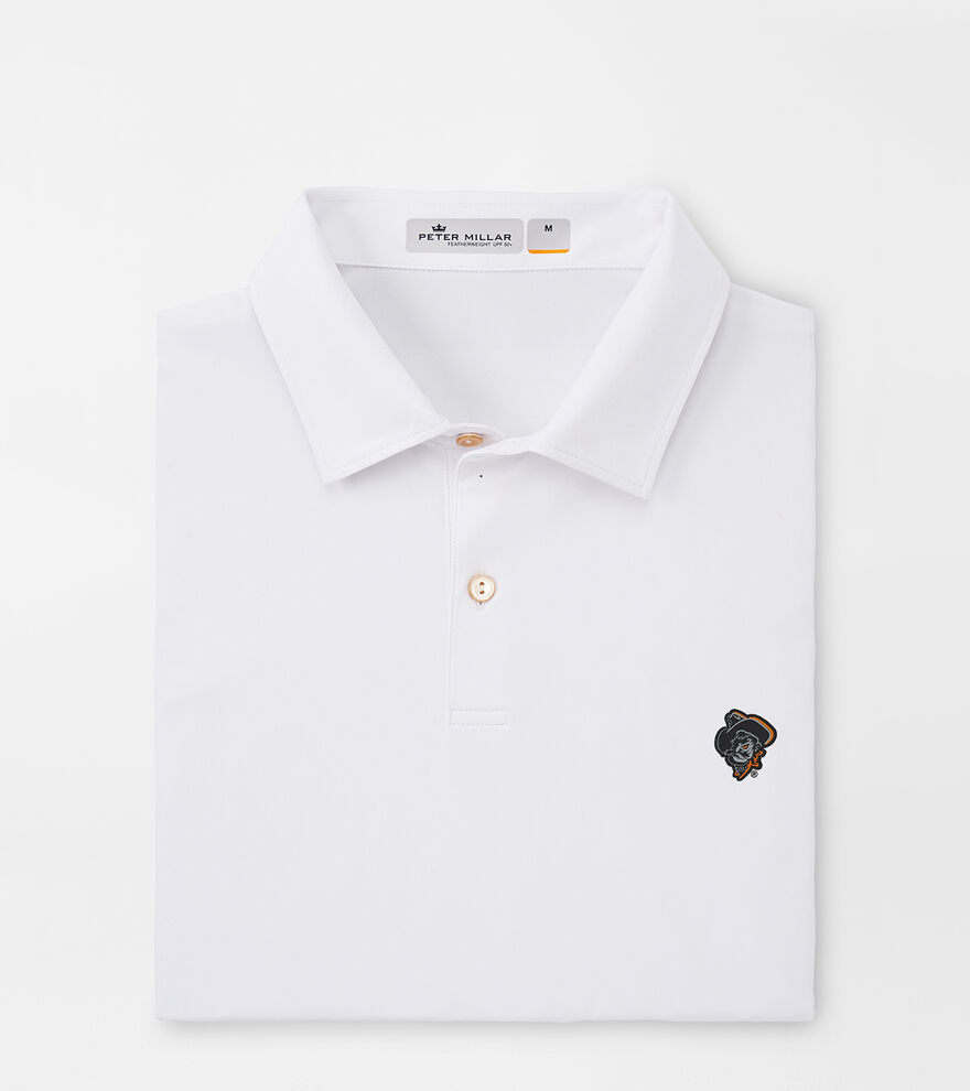 Oklahoma State Phantom Pete Featherweight Melange Polo image number 1