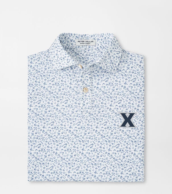 Xavier Batter Up Youth Performance Jersey Polo