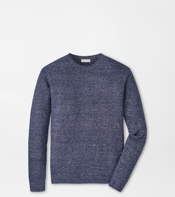 Crosswinds Textured Crewneck Sweater