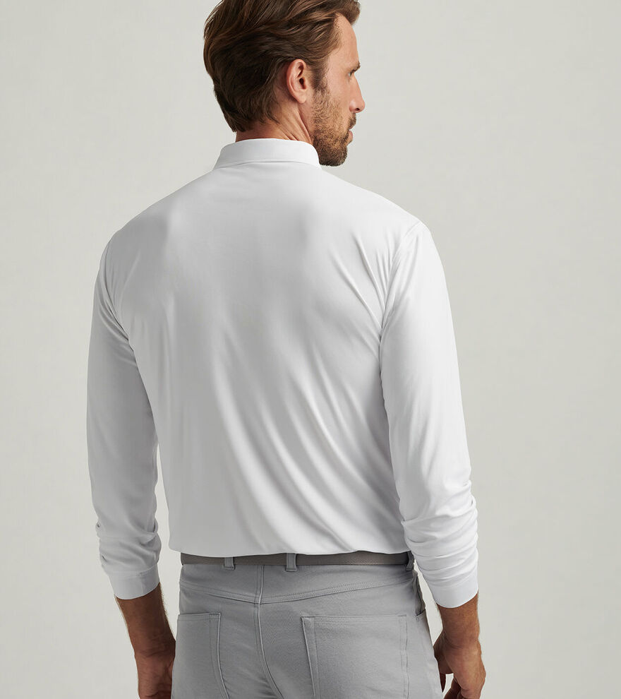Featherweight Long-Sleeve Polo image number 3