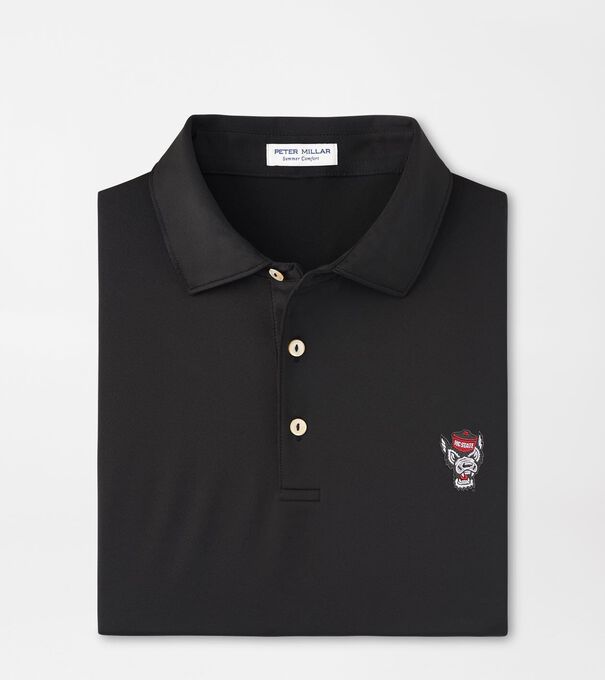 NC State Wolfpack Solid Performance Jersey Polo