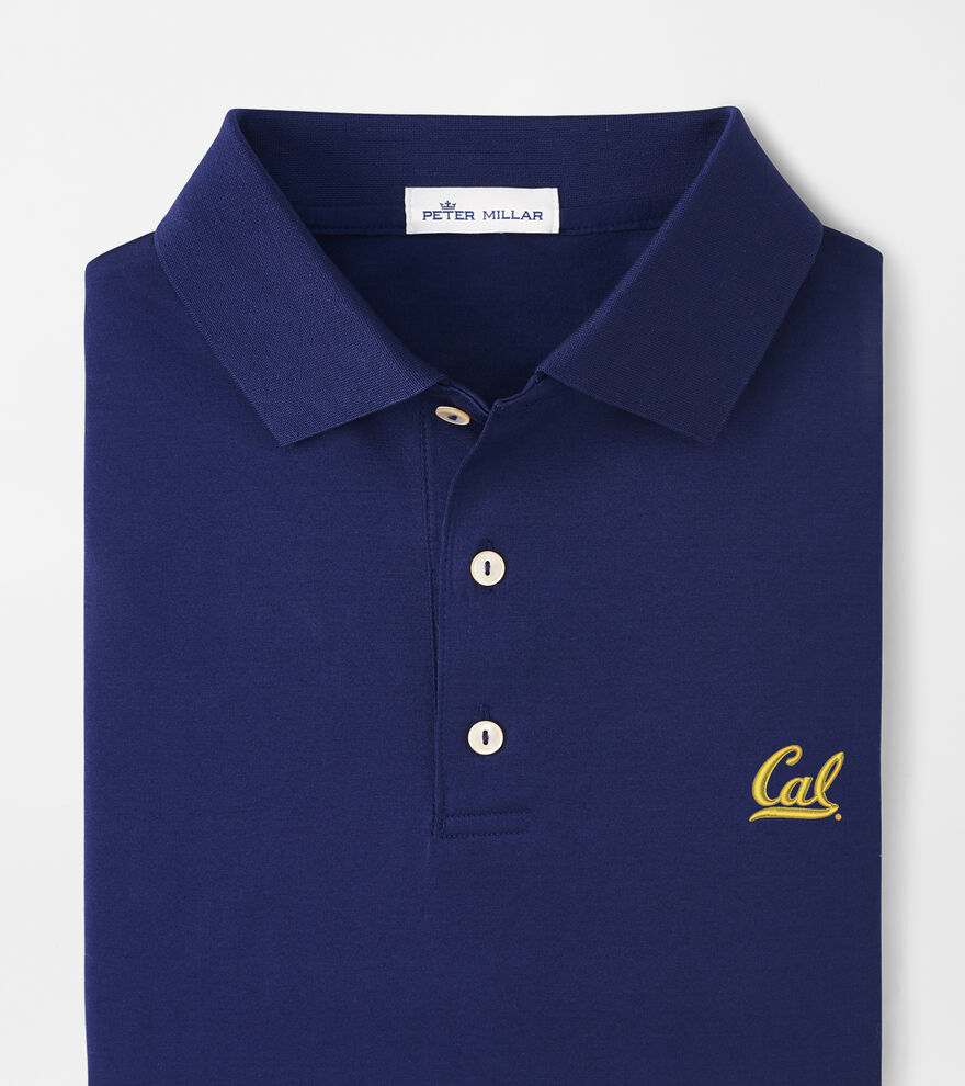 University of California Berkeley Solid Cotton Polo image number 1
