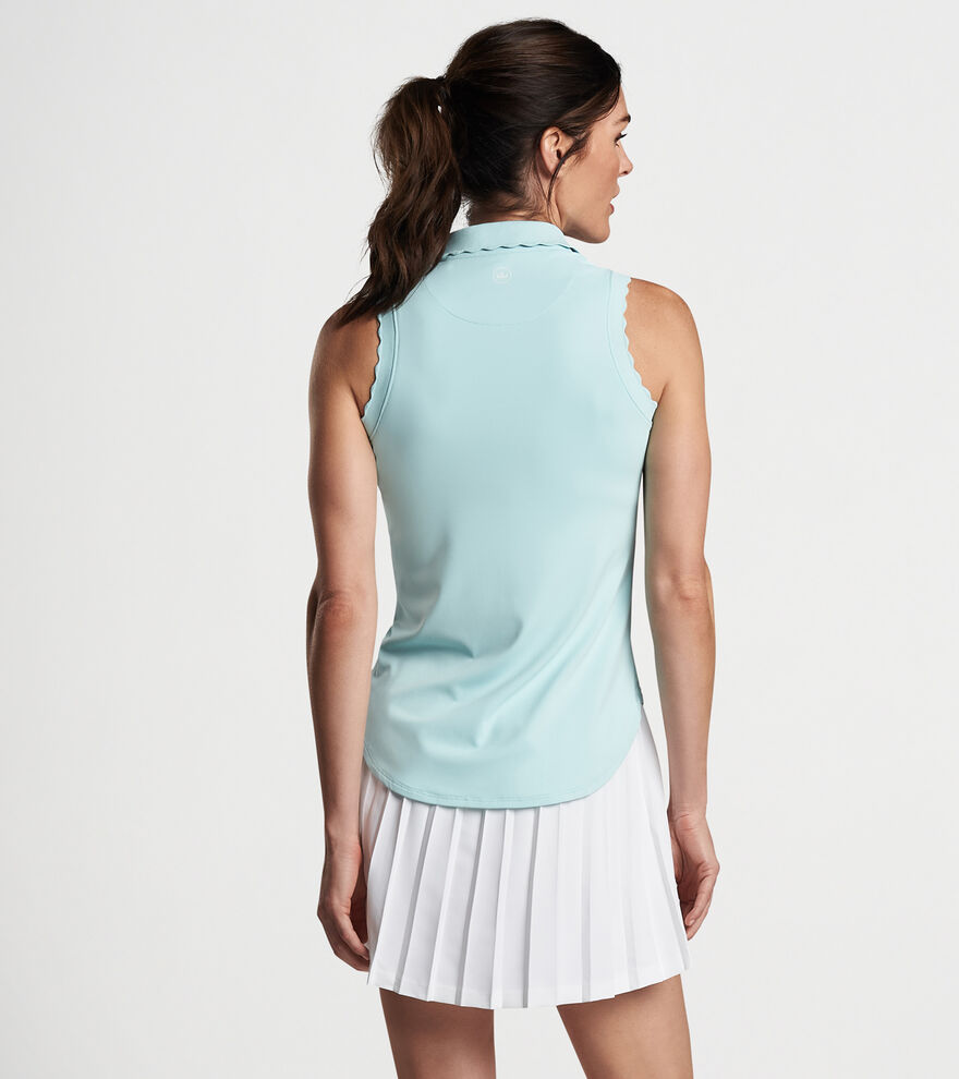 Opal Sleeveless Stretch Jersey Polo image number 3