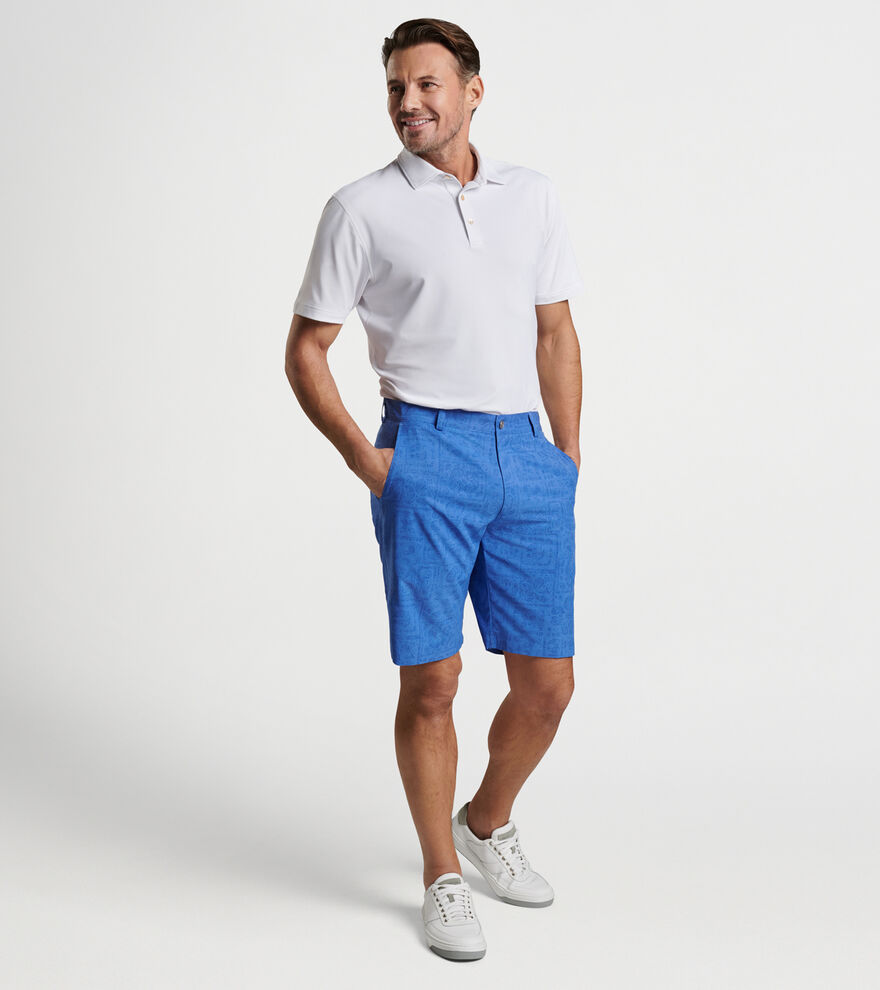 Shackleford Delos Paisley Performance Hybrid Short image number 2