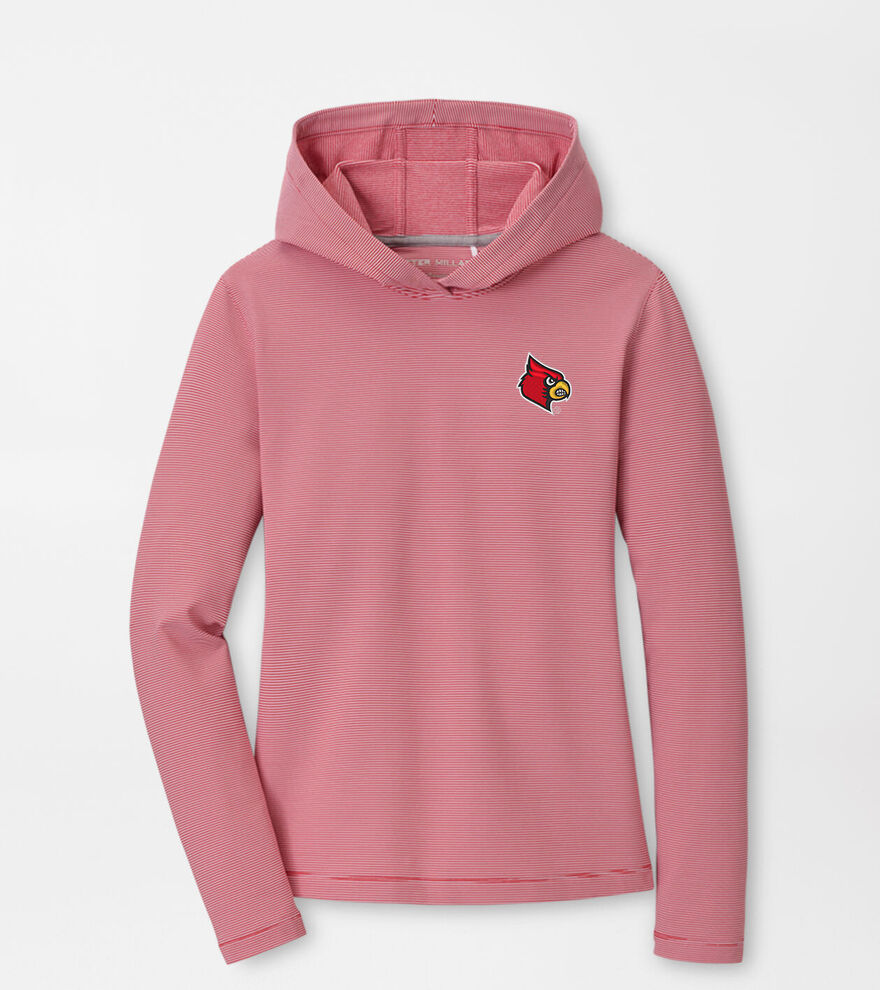 Louisville Women's Pine Sugar Stripe Performance Hoodie