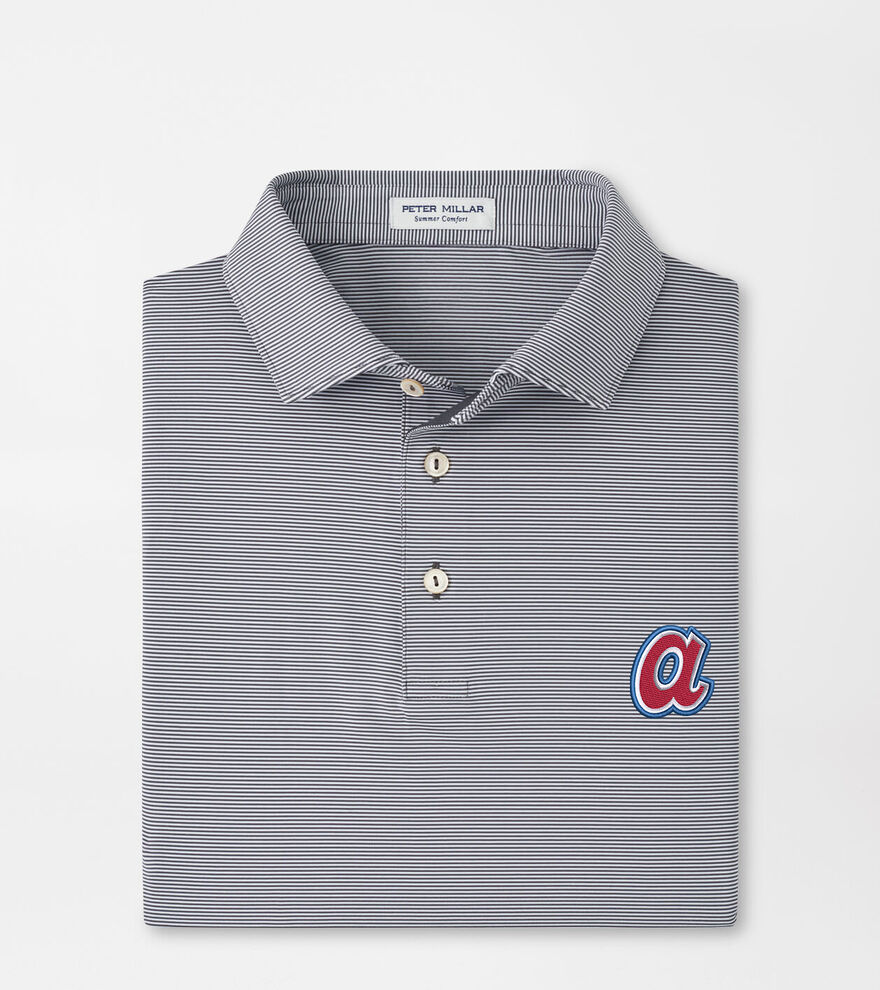 Cooperstown Atlanta Braves Jubilee Performance Jersey Polo image number 1