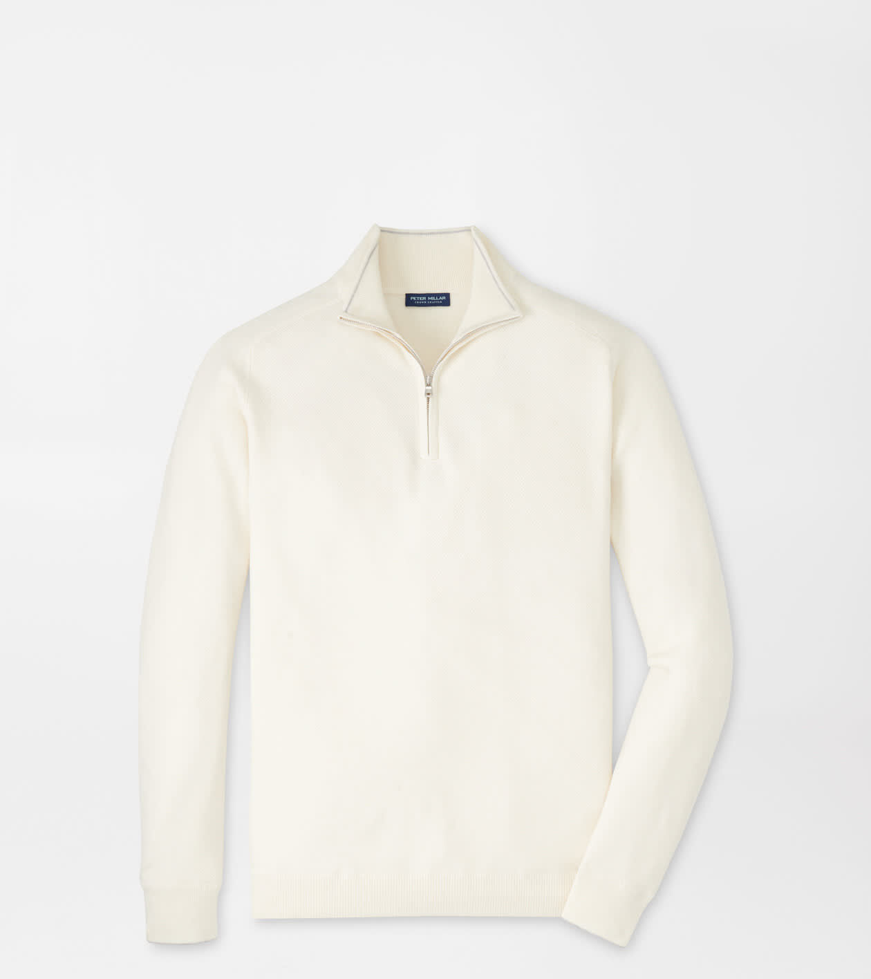 Voyager Cashmere-Silk Saddle Shoulder Quarter Zip | Men's Sweaters