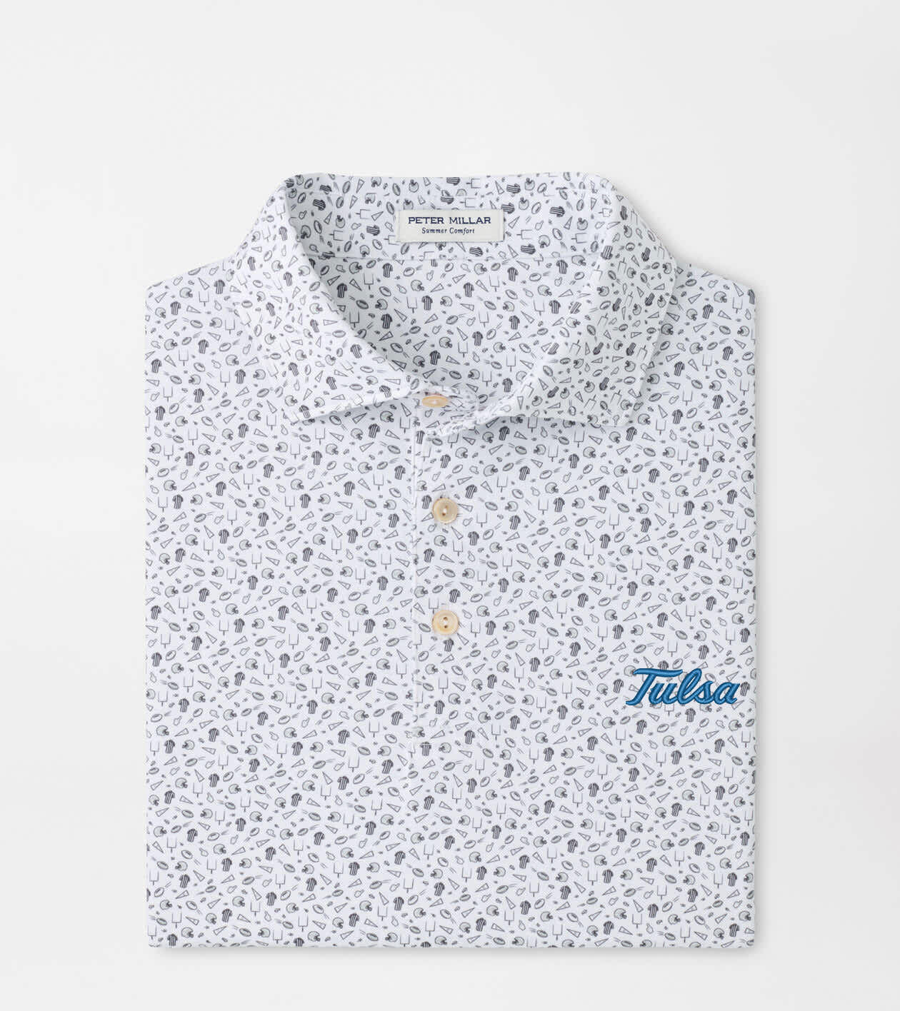 Tulsa Kick Off Performance Jersey Polo | Men's Collegiate Apparel
