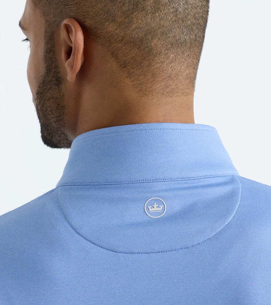 Perth M&eacute;lange Performance Quarter-Zip image number 4