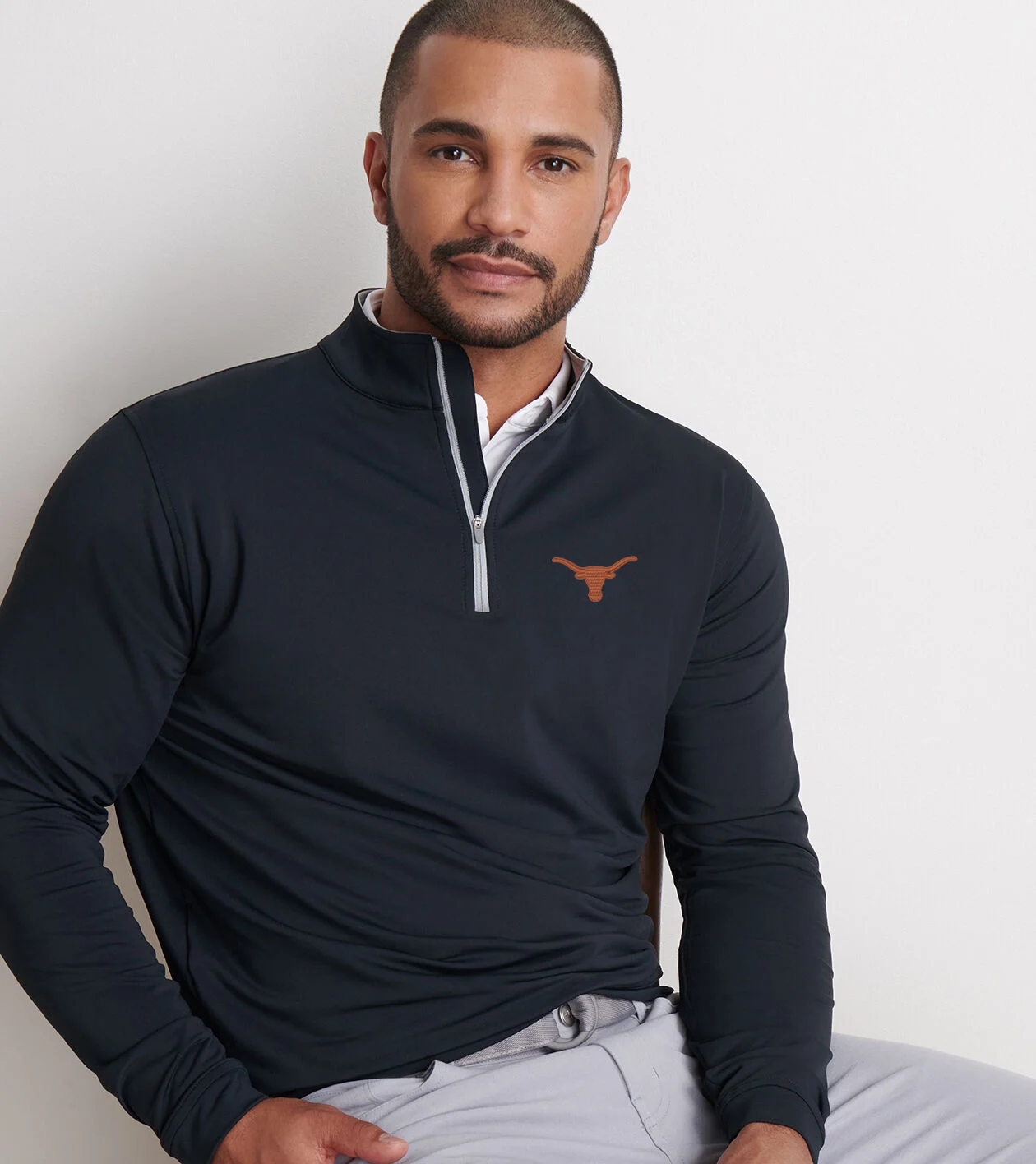 Texas Perth Performance Quarter-Zip | Men's Collegiate