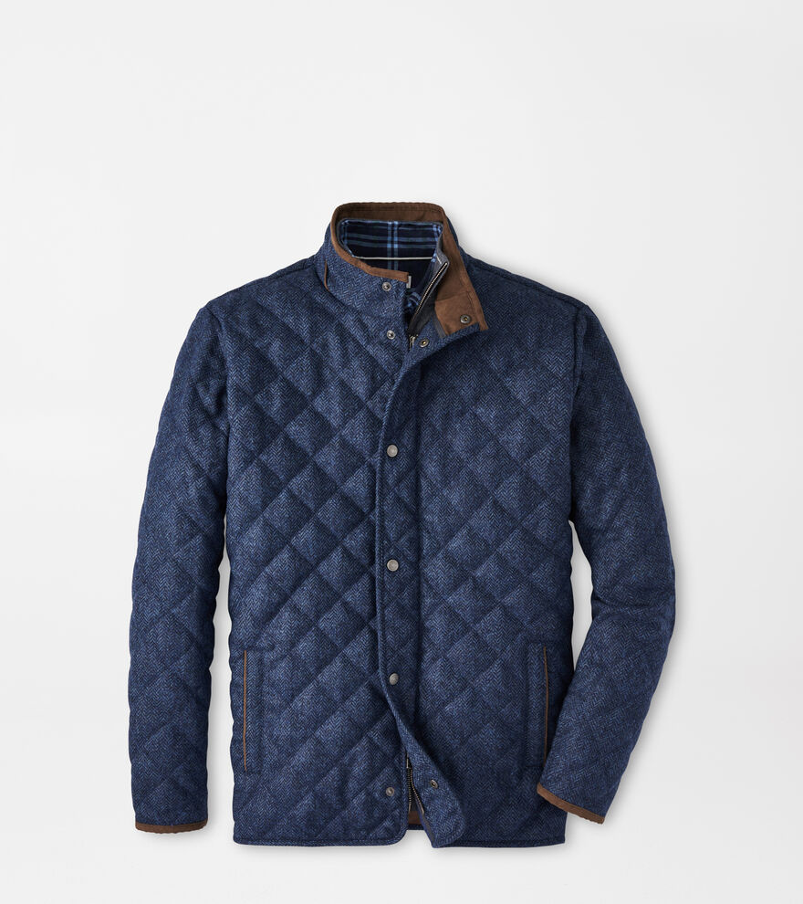 Suffolk Quilted Wool Travel Coat image number 1
