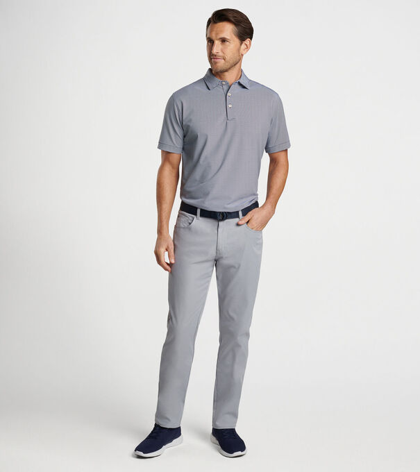 Jubilee Stripe Performance Polo