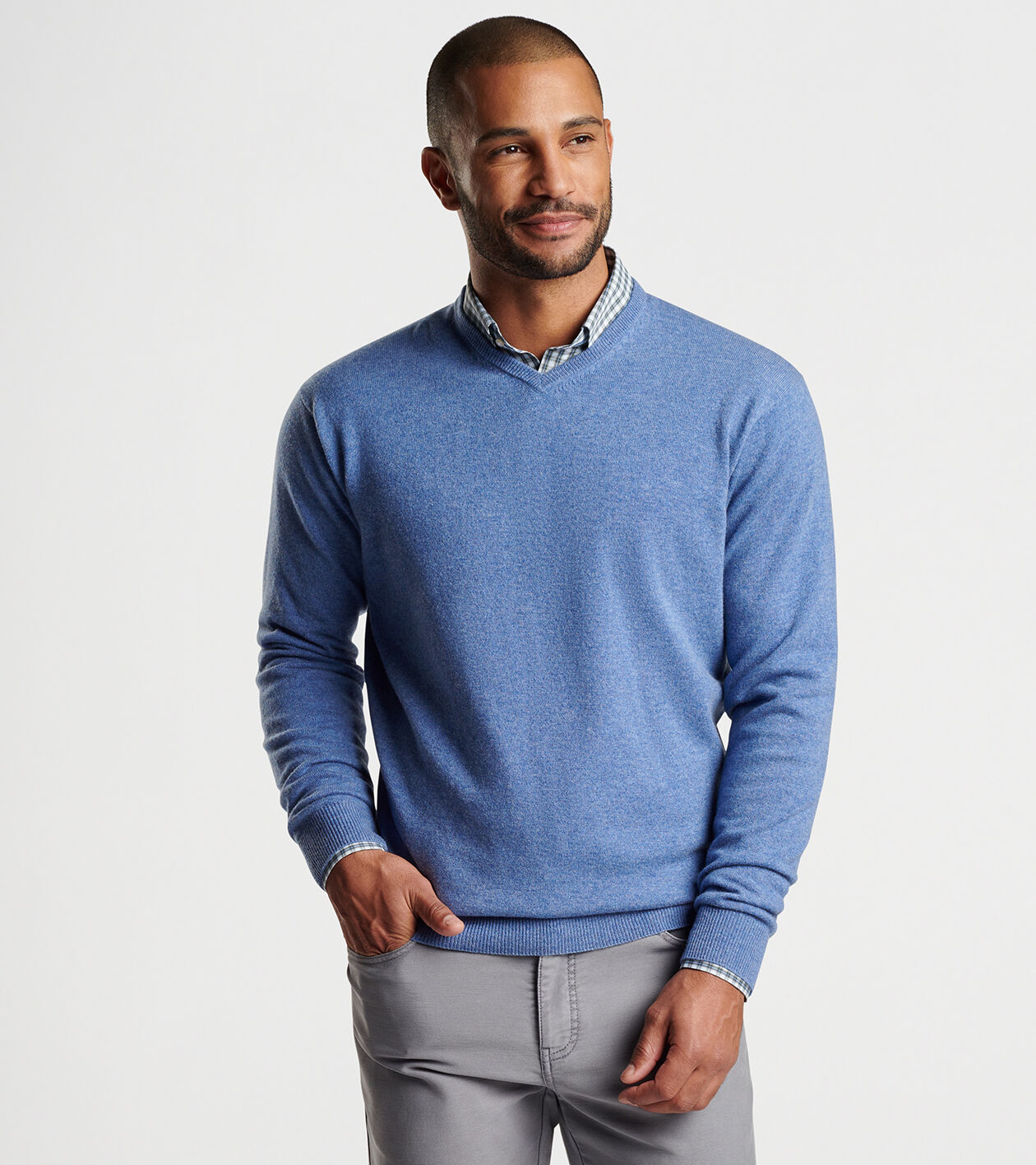 スウェット・トレーナー Embroidered Master Patch Cashmere Sweater Release notice] SAINT Mxxxxxx 2024-25AW collection 3rd Drop