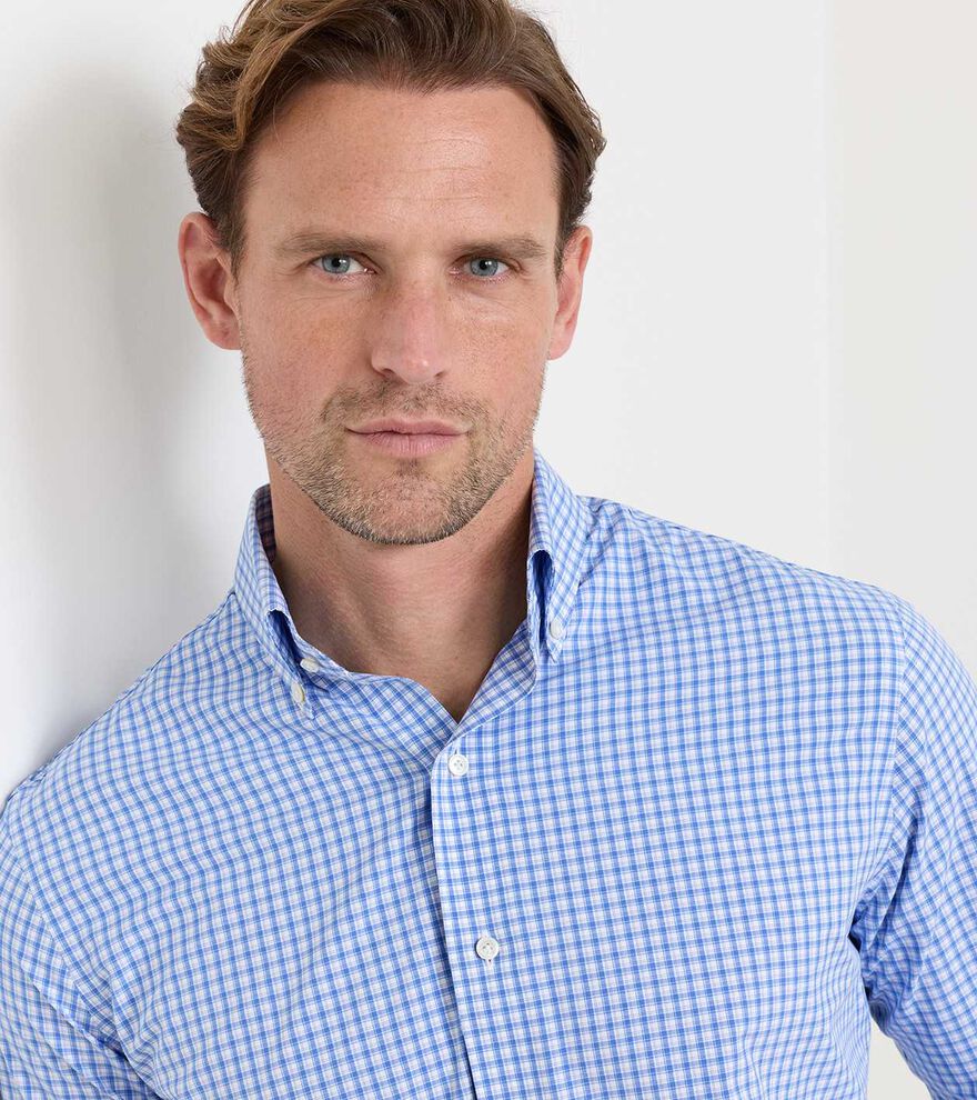 Bienville Performance Poplin Sport Shirt - Alternate Image 3