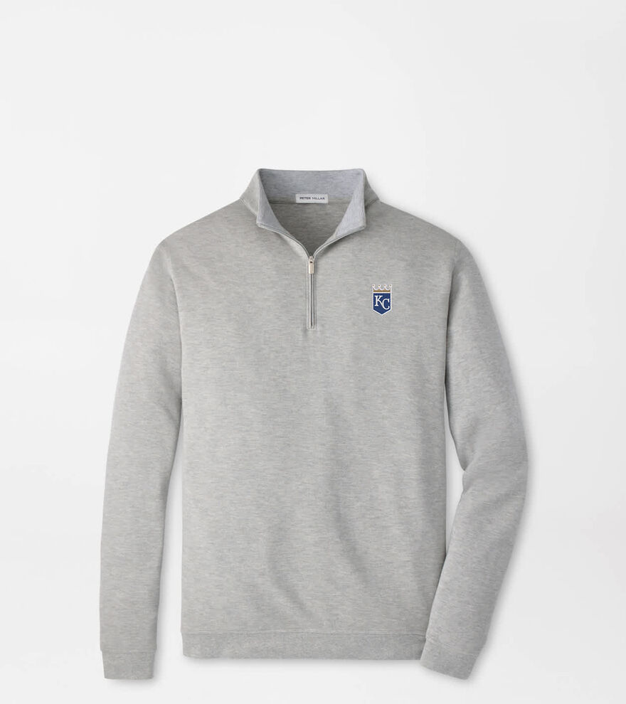 Cooperstown Kansas City Royals Crown Comfort Quarter-Zip Pullover