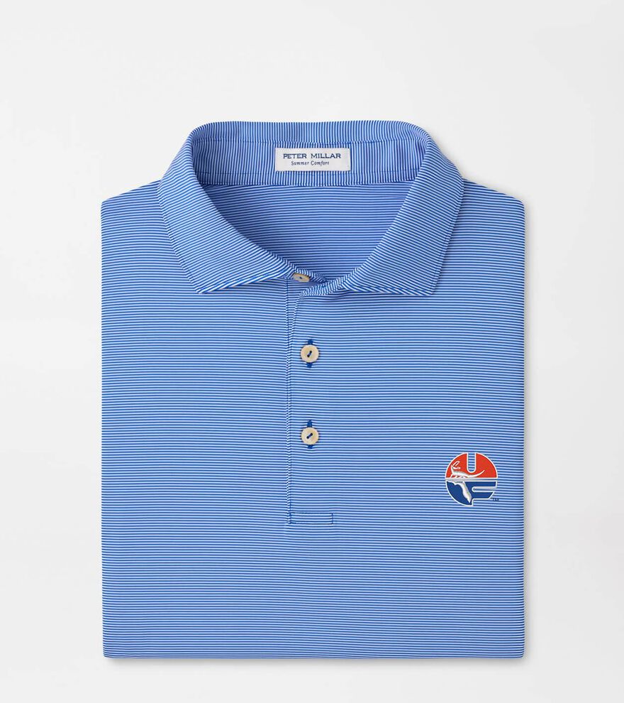 Florida Vault Jubilee Stripe Performance Polo