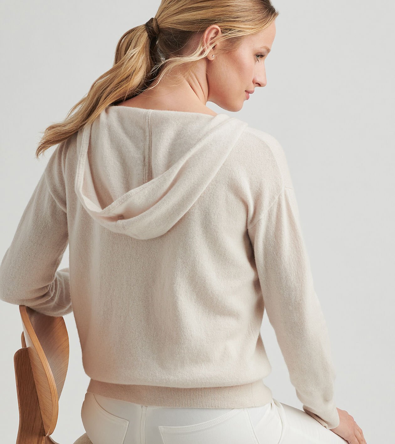 トップス CTHY COTTON CASHMERE KNIT OVER HOODY 1 Summer Cashmere Hoodie | Women's Tops | Peter Millar
