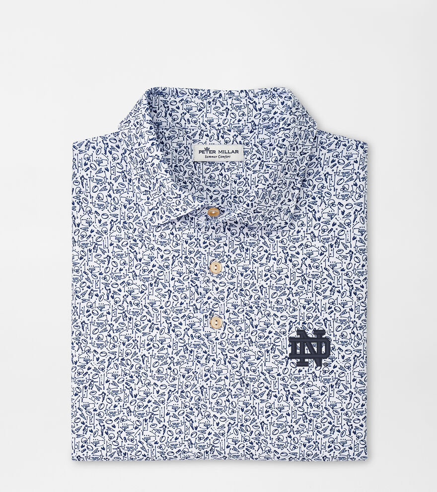 Notre Dame Game Day Performance Jersey Polo image number 1