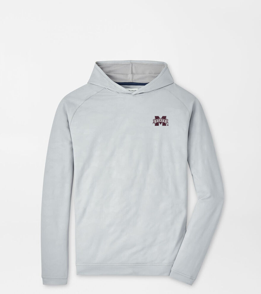 Mississippi State Pine Logo Camo Performance Hoodie image number 1