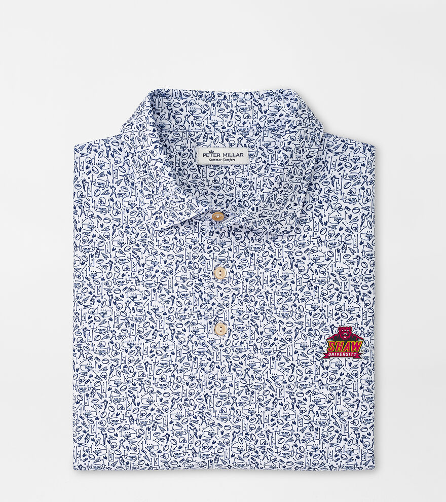 Shaw University Game Day Performance Jersey Polo image number 1
