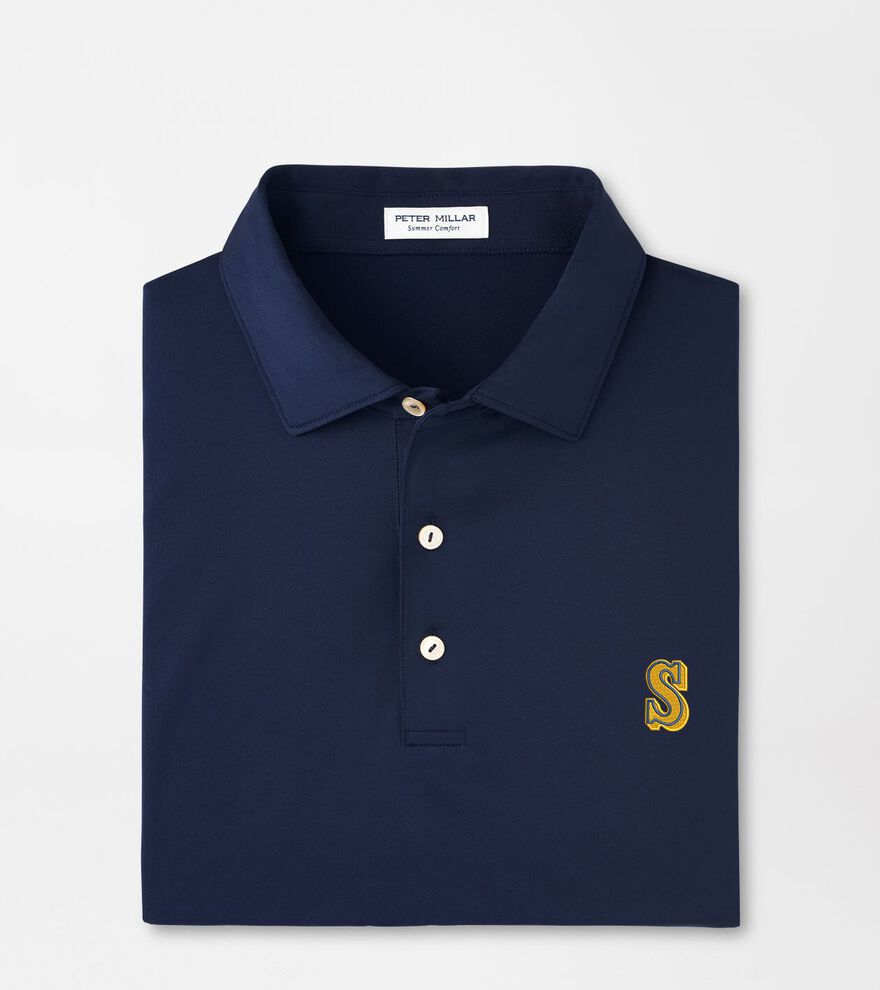Cooperstown Seattle Mariners Solid Performance Jersey Polo