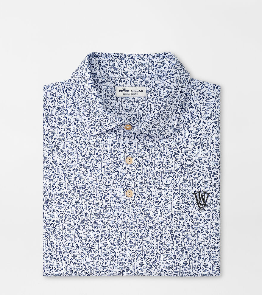 Washington University Game Day Performance Jersey Polo image number 1