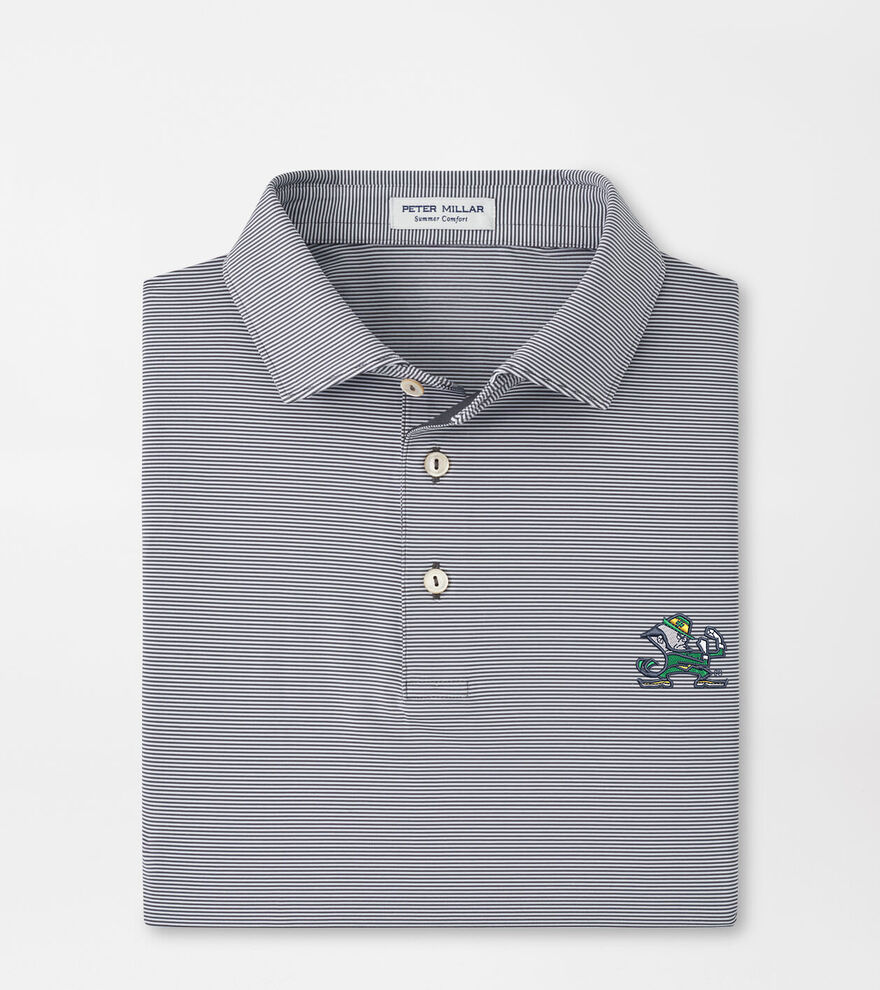 Notre Dame Fighting Irish Jubilee Stripe Performance Polo image number 1