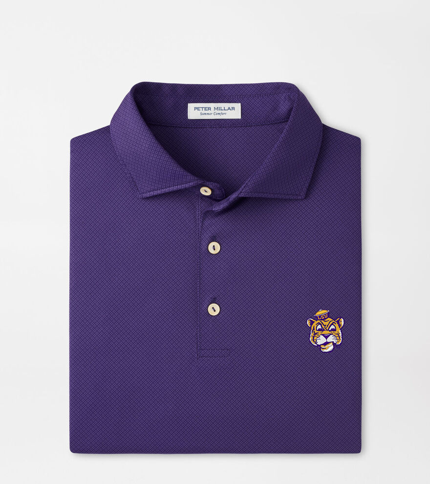 LSU Vault Hugo Performance Jersey Polo image number 1