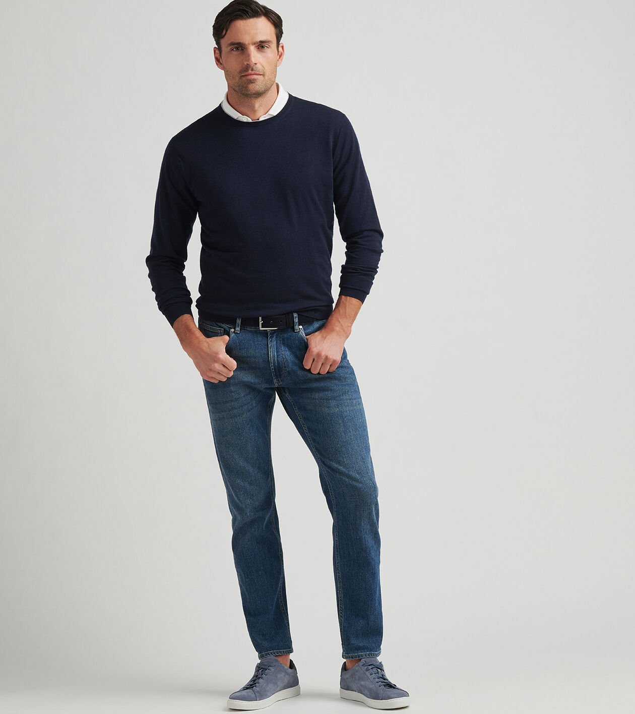 Vintage Washed Five-Pocket Denim | Men's Pants | Peter Millar