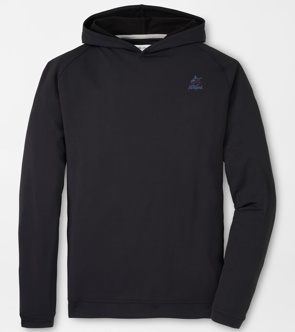 Miami Marlins Pine Performance Hoodie