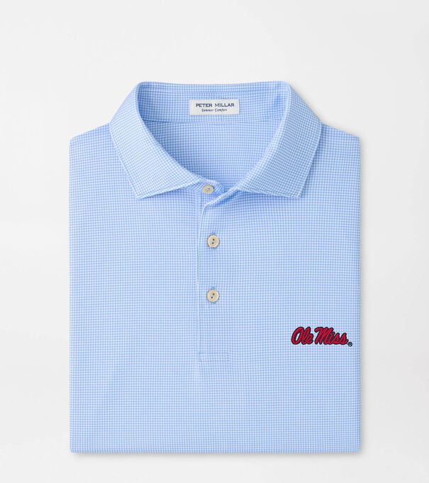 Ole Miss Border Performance Jersey Polo