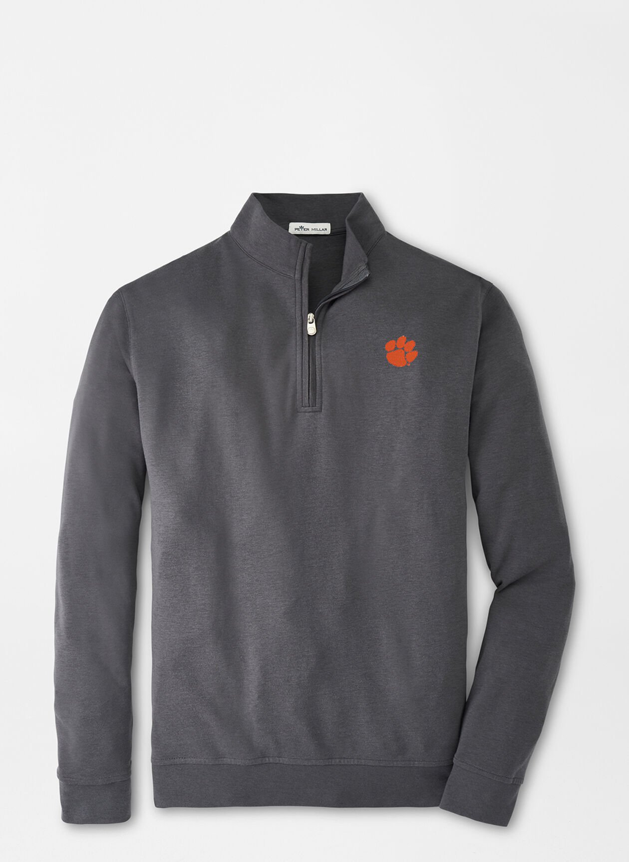 Clemson Crown Comfort Interlock QuarterZip Men's Collegiate Apparel