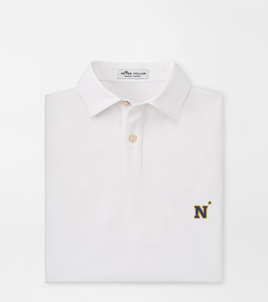 Naval Academy Youth Solid Performance Jersey Polo image number 1