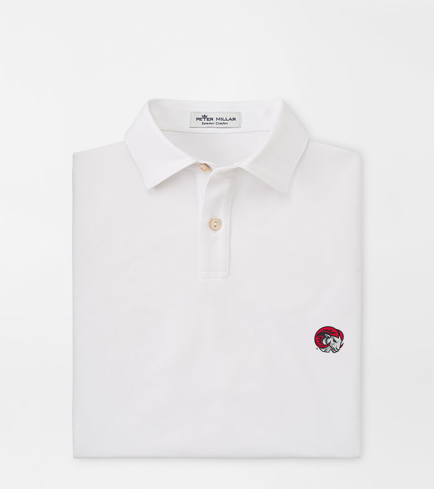 Winston Salem State Youth Solid Performance Jersey Polo image number 1