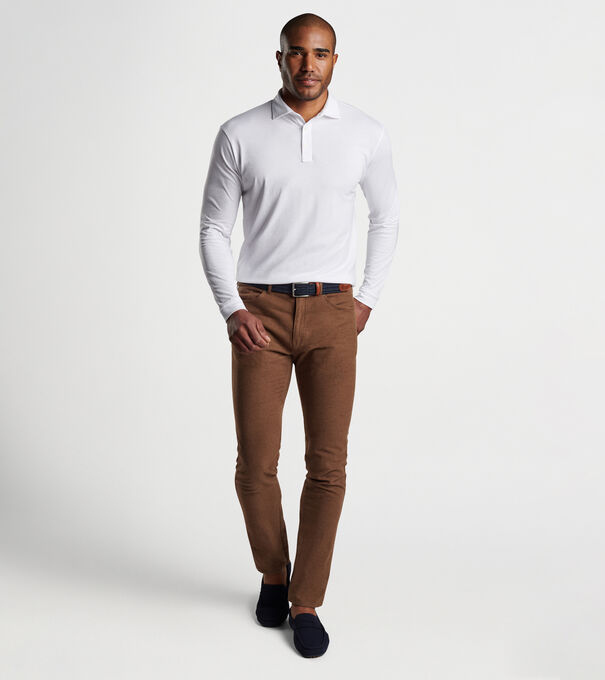 Pilot Mill Long-Sleeve Polo