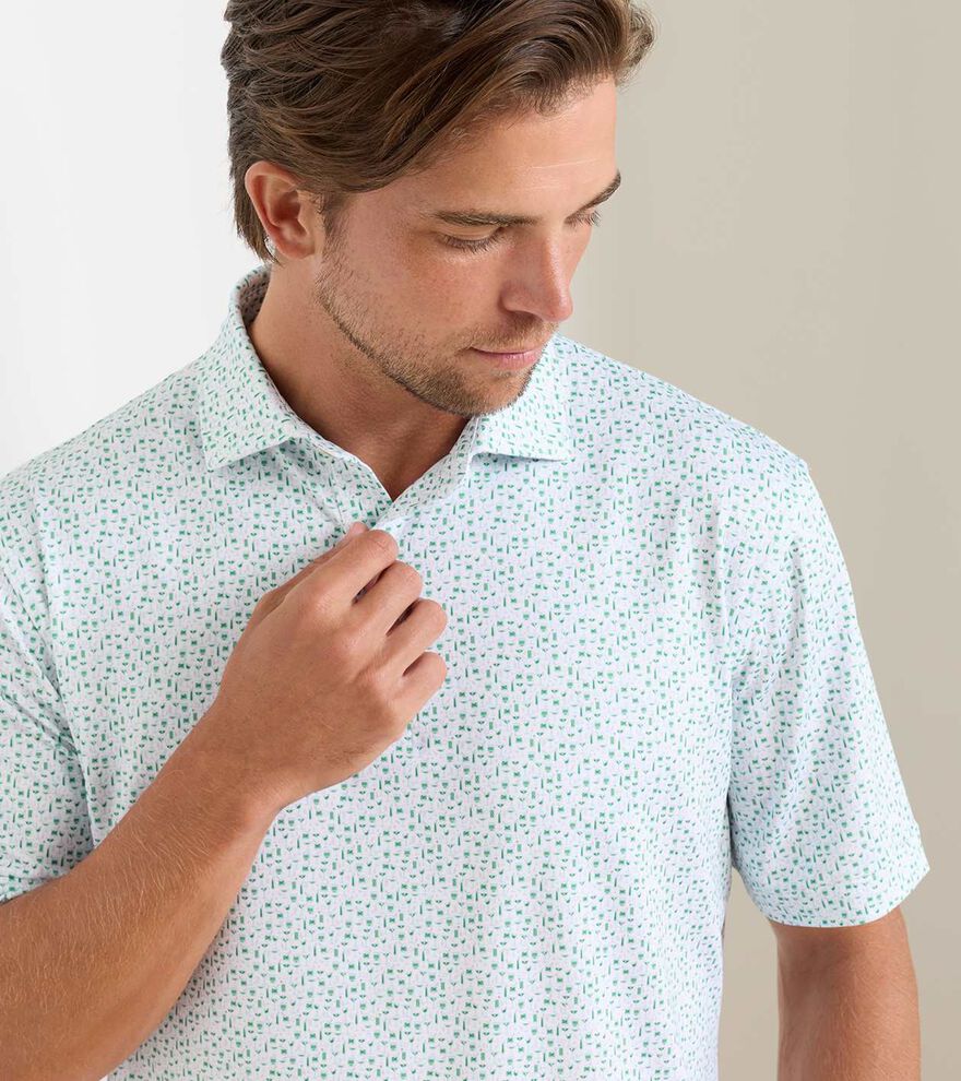Cheers Performance Jersey Polo - Alternate Image 4