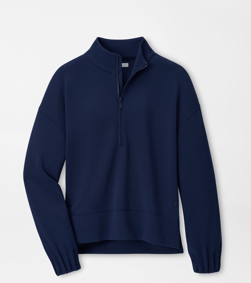 Flora Knit Half-Zip Pullover image number 1