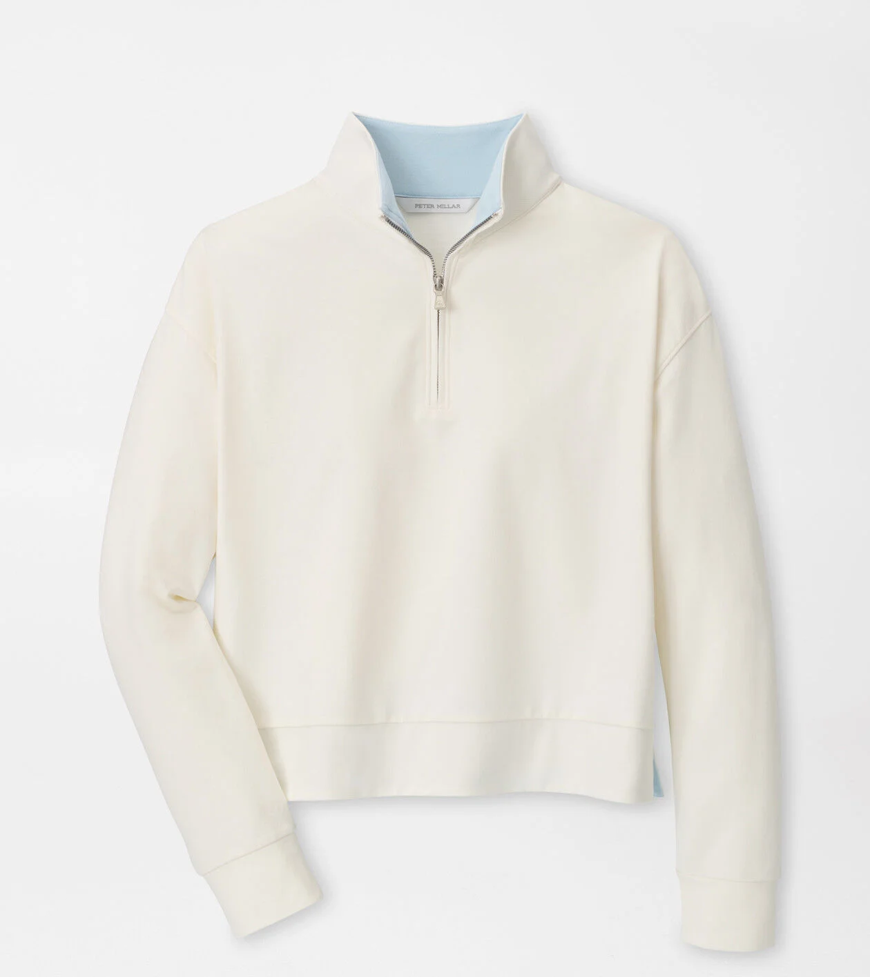 Coolspun Lite Cotton Quarter-Zip Pullover | Women's Tops | Peter