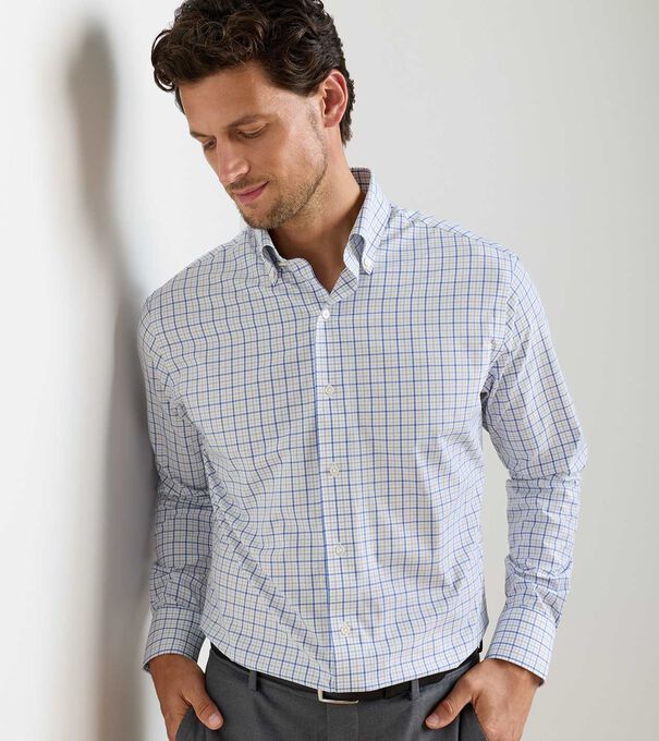 Canal Performance Poplin Sport Shirt - Alternate Image 1