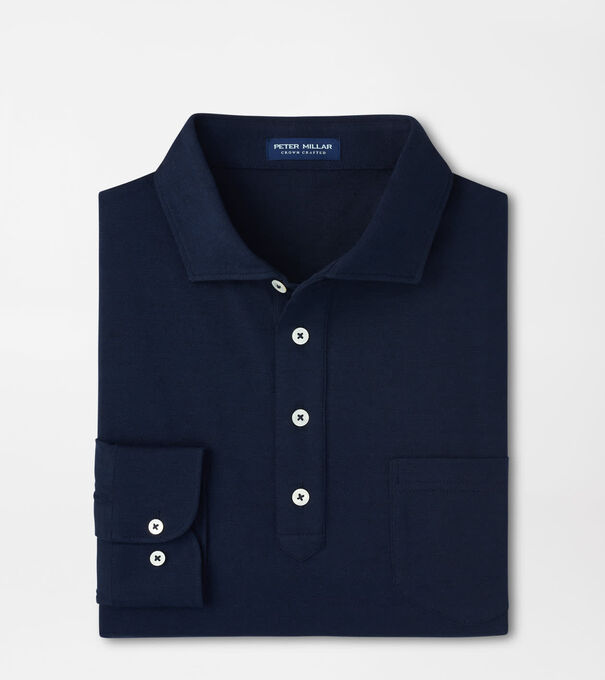 Landon Long-Sleeve Polo