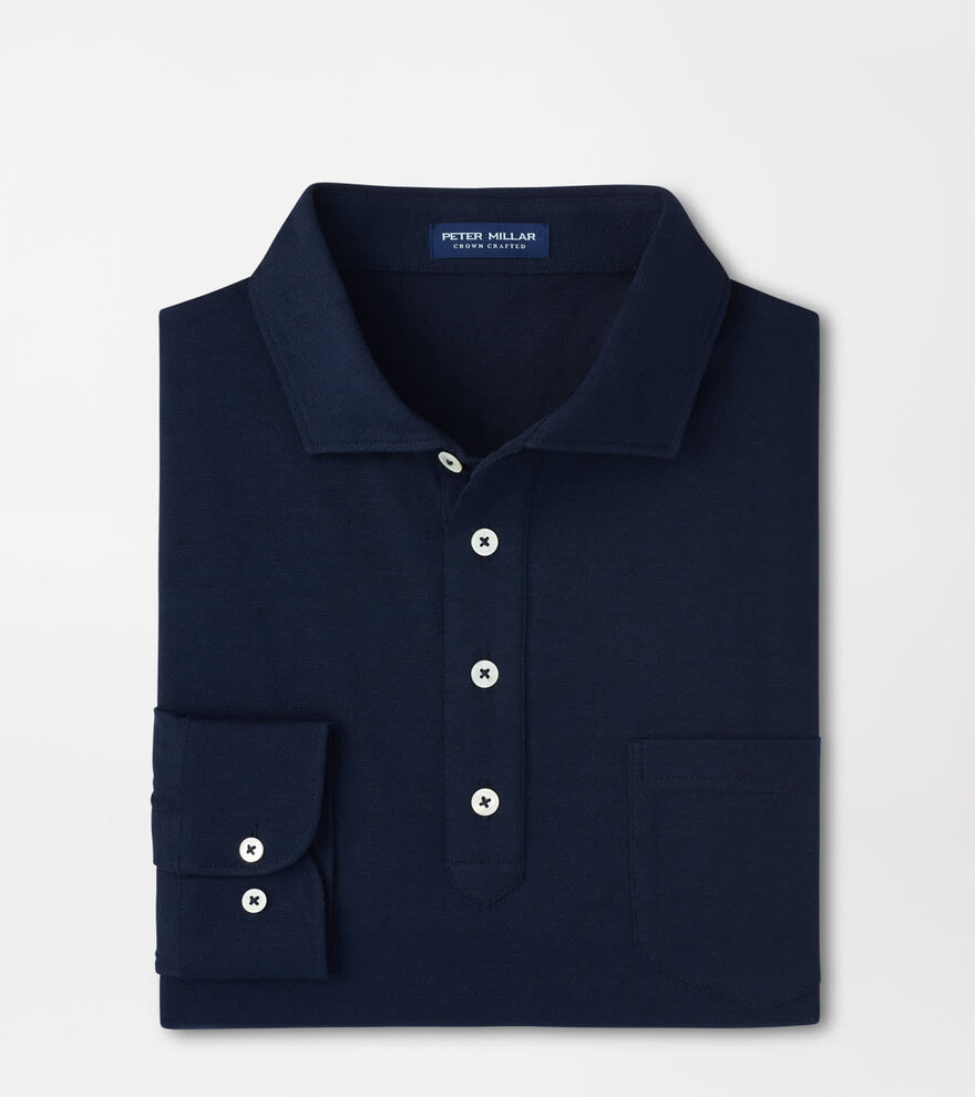 Landon Long-Sleeve Polo