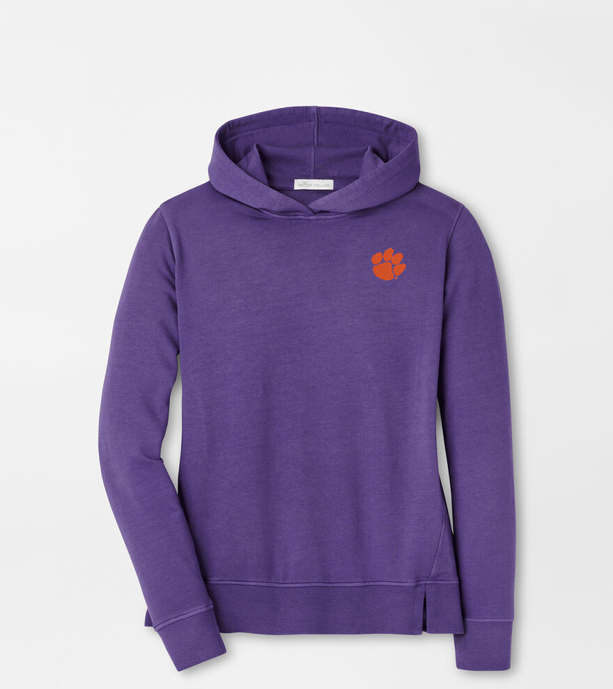 Clemson Lava Wash Hoodie image number 1