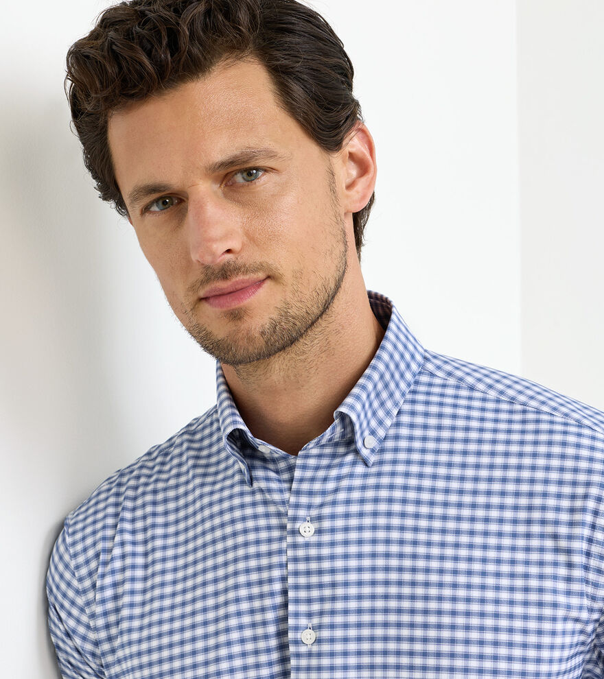 Lewis Performance Twill Sport Shirt image number 4