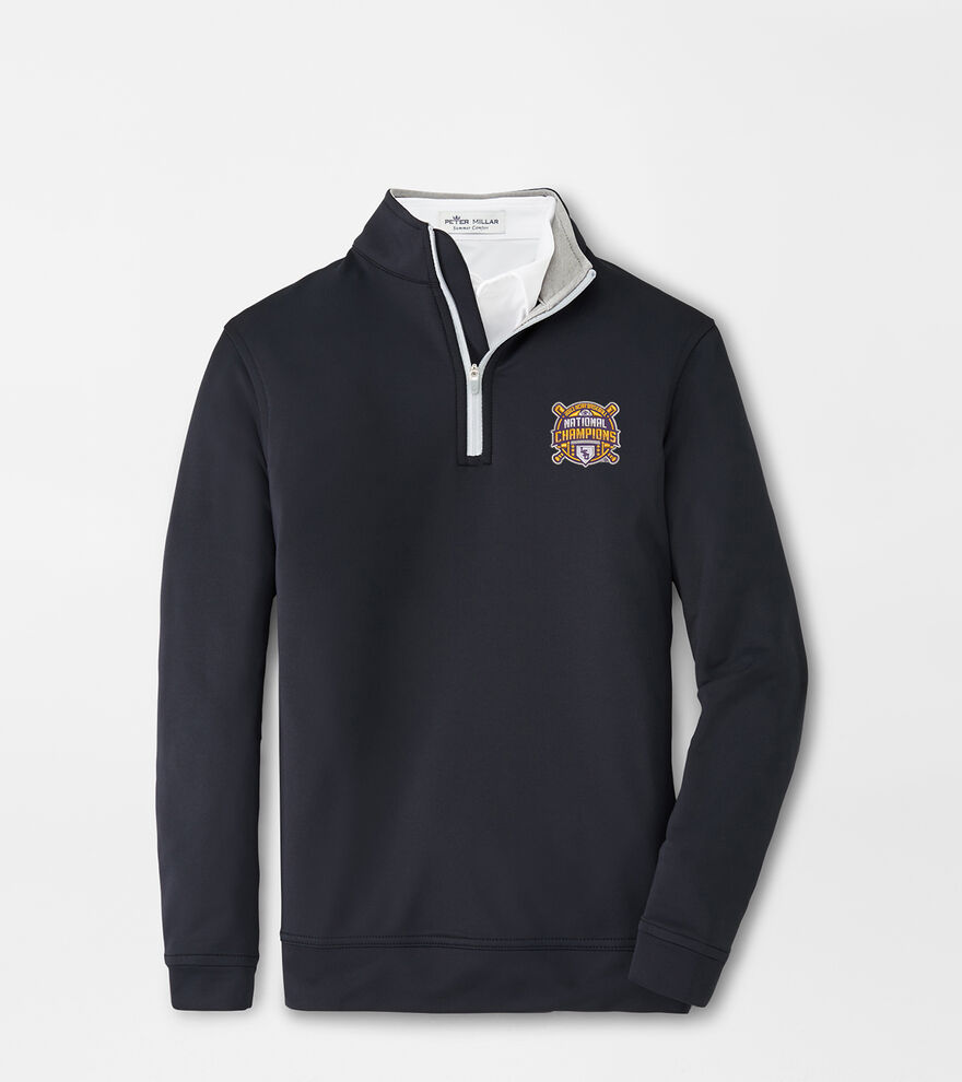 LSU College World Series Perth Youth Performance Quarter-Zip image number 1