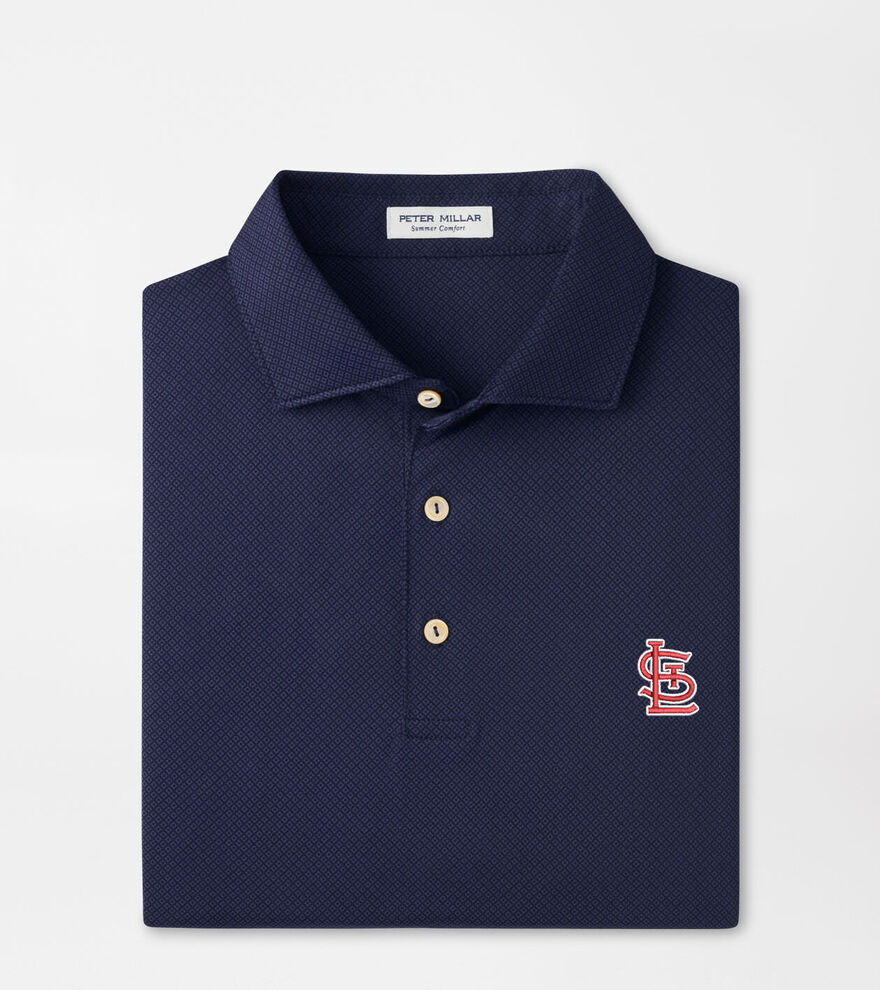 St. Louis Cardinals Hugo Performance Jersey Polo image number 1