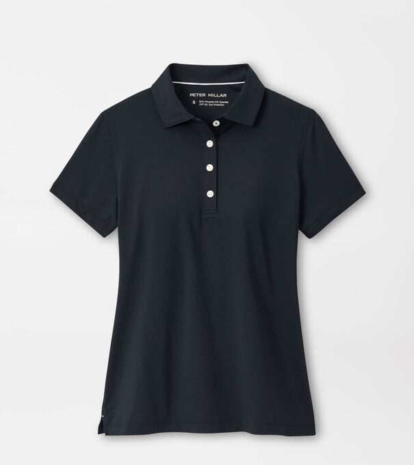 Women's Short Sleeve Button Polo
