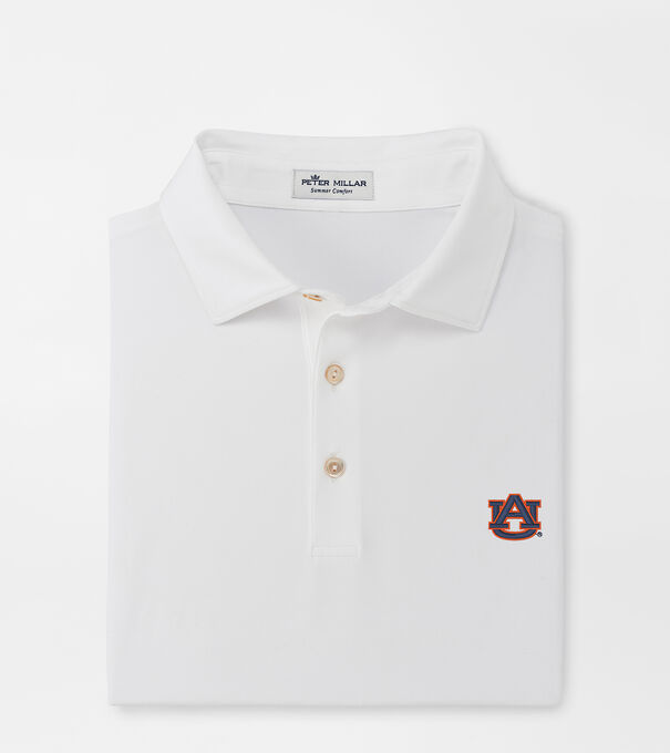 Auburn Solid Performance Jersey Polo