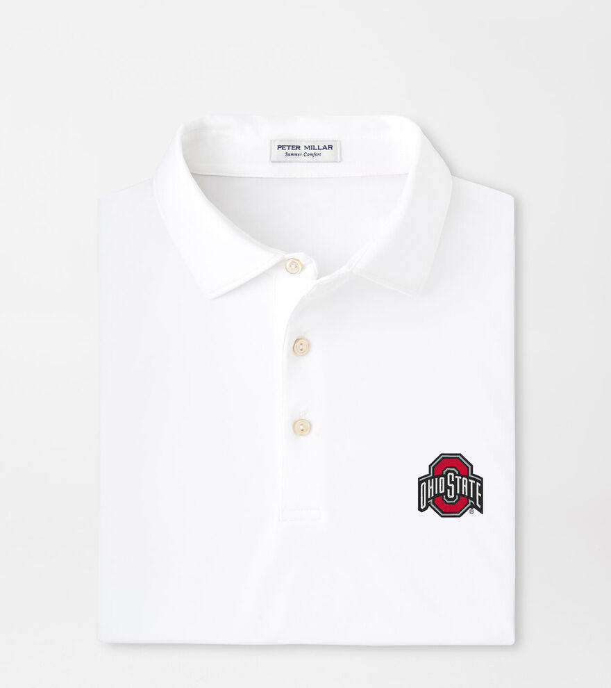 Ohio State Solid Performance Jersey Polo image number 1